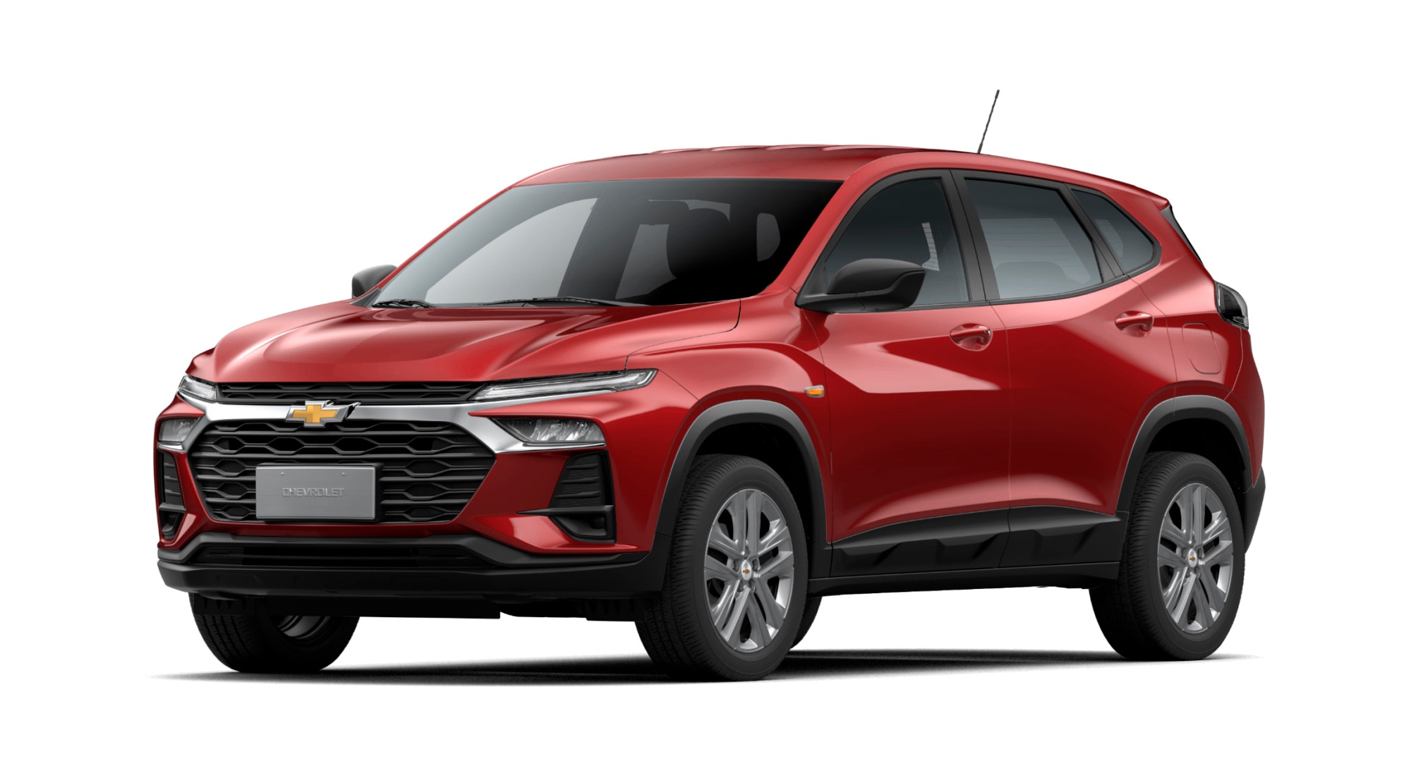 SUV Tracker 2027 cor vermelho scarlet